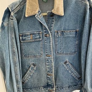Size  Petite S Ralph Lauren Blue Jean Jacket, Ladies